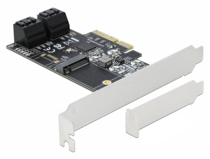 Delock - Speicher-Controller - SATA 6Gb/s - Low-Profile