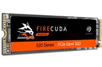 Seagate FireCuda 520 ZP1000GM3A002 - SSD - 1 TB - intern - M.2 2280 - PCIe 4.0 x4 (NVMe)