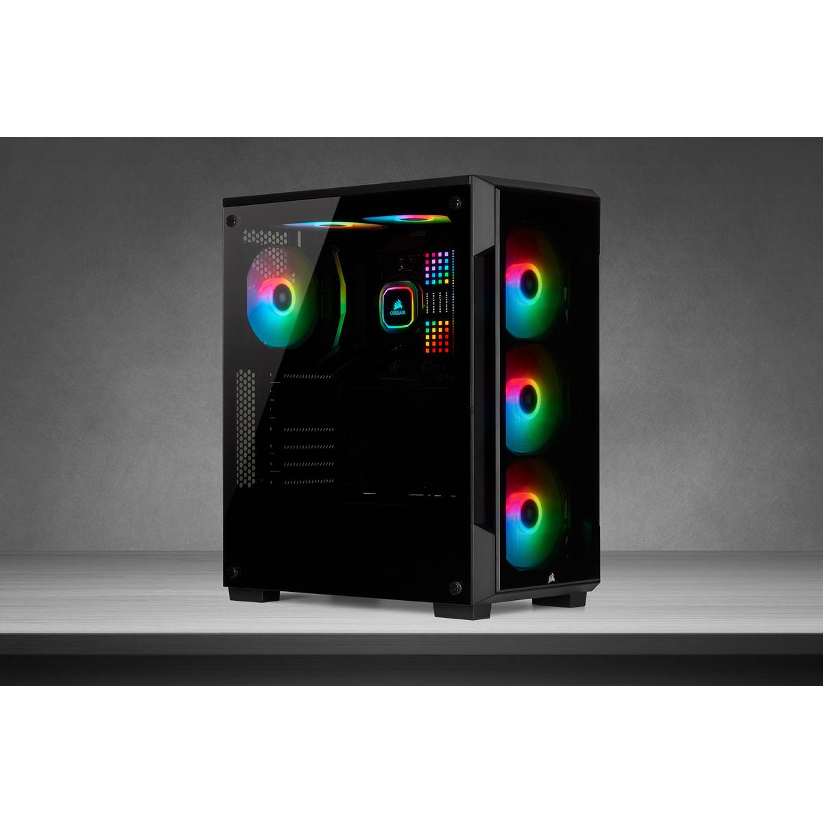 CORSAIR iCUE 220T RGB - Tower - ATX - keine Spannungsversorgung (ATX)