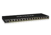 Netgear GS316P - Switch - unmanaged - 16 x 10/100/1000 (PoE+)