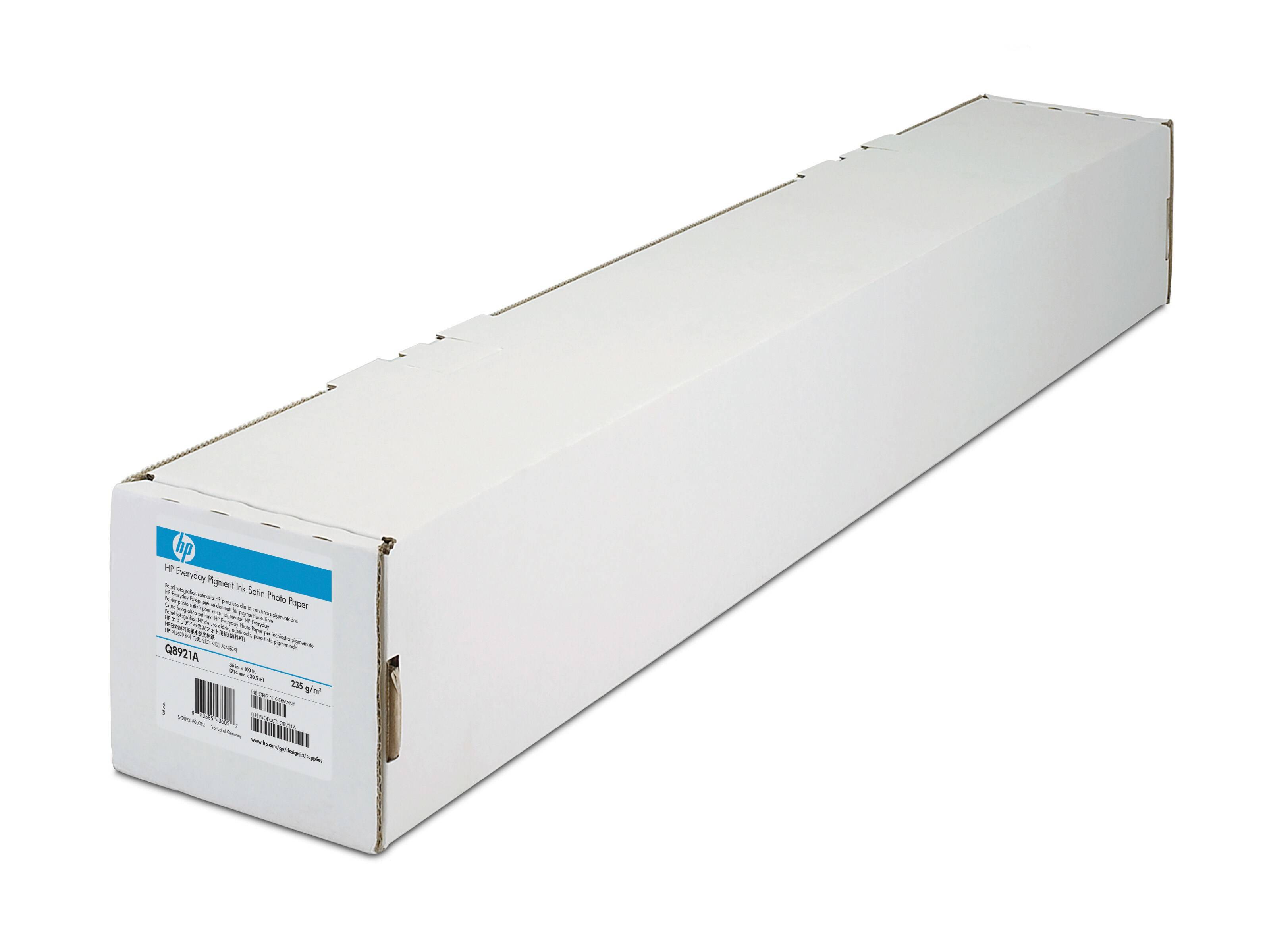 HP Everyday - Polyethylen (PE), Holzfaser - seidig - 9,1 Mil - Rolle (91,4 cm x 30,5 m)
