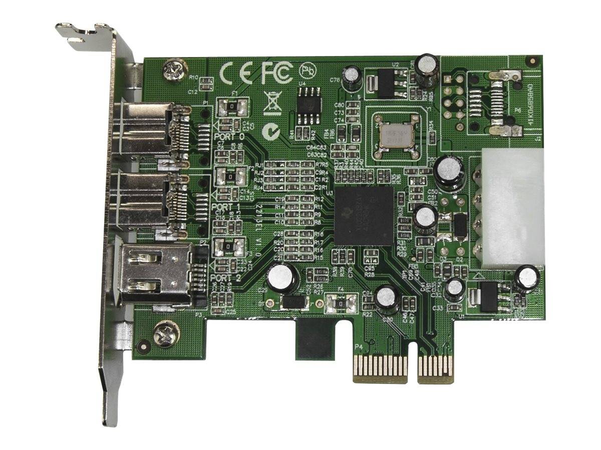 Grüne PCIe-Erweiterungskarte mit Metallhalterung, mehreren USB-Anschlüssen, internen Steckverbindern und freiliegenden elektronischen Komponenten.