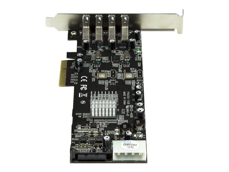 StarTech.com 4-Port USB 3.0 PCI Express Card Adapter - PCIe SuperSpeed USB 3.0 Expansion Card w/ 2 Dedicated 5Gbps Chann