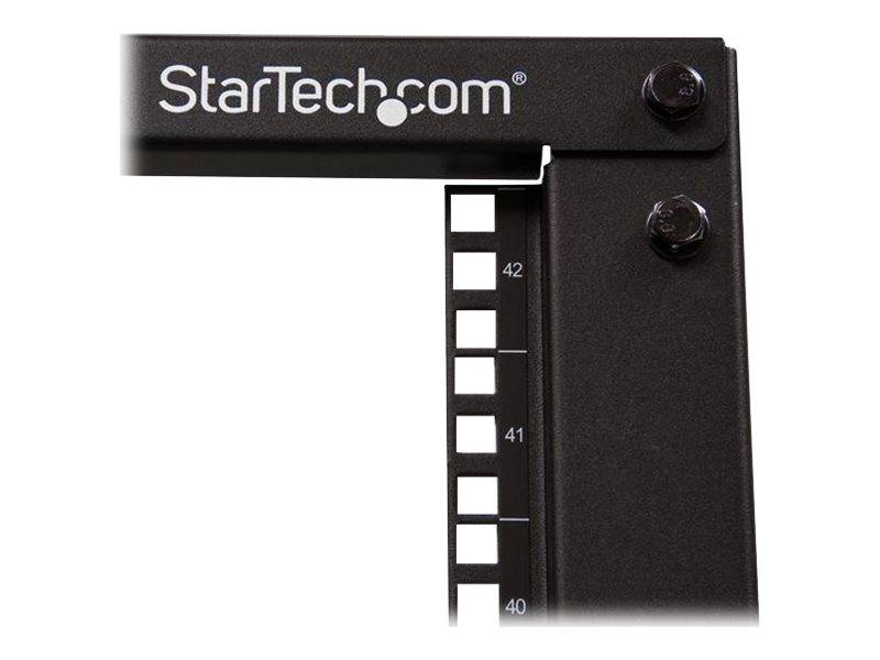 StarTech.com 42HE 4 Pfosten Open Frame Rack tiefenverstellbar