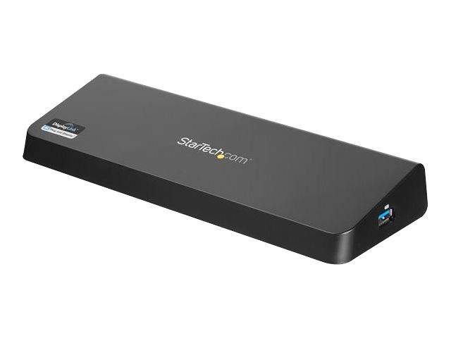 StarTech.com USB 3.0 Dockingstation für zwei Monitore mit HDMI & 4K DisplayPort - USB 3.0 auf 4x USB-A, Ethernet, HDMI u