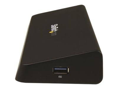 StarTech.com USB 3.0 Dockingstation für zwei Monitore mit HDMI & 4K DisplayPort - USB 3.0 auf 4x USB-A, Ethernet, HDMI u