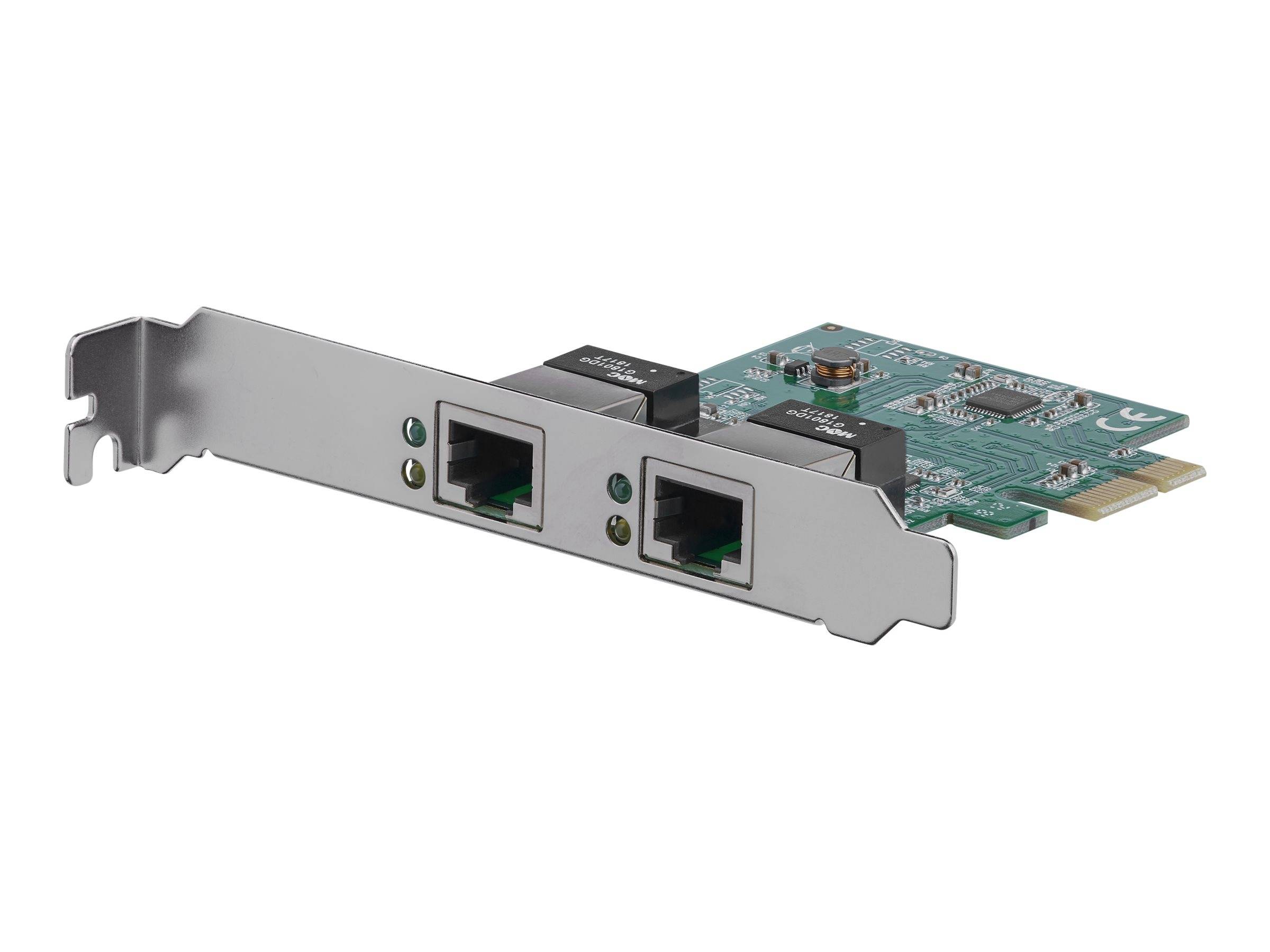 StarTech.com Dual Port Gigabit PCI Express Server Network Adapter Card - 1 Gbps PCIe NIC - Dual Port Server Adapter - 2