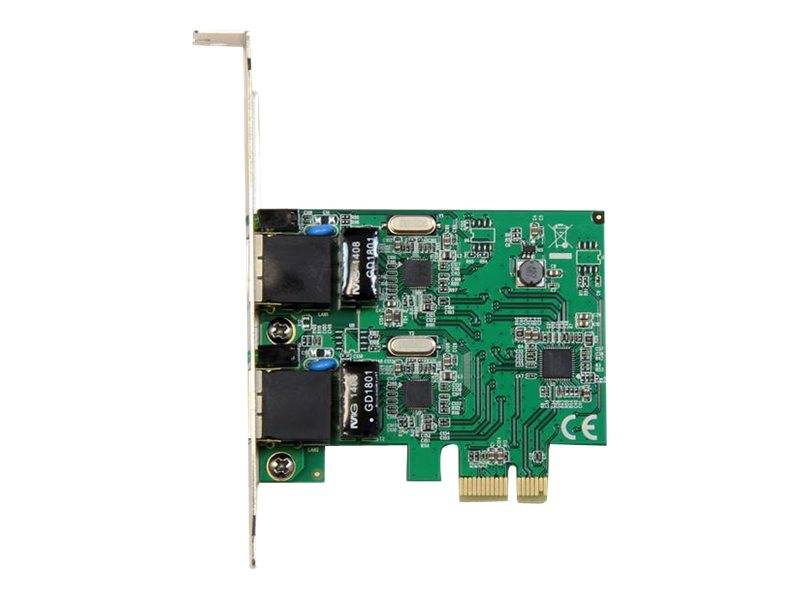 StarTech.com Dual Port Gigabit PCI Express Server Network Adapter Card - 1 Gbps PCIe NIC - Dual Port Server Adapter - 2