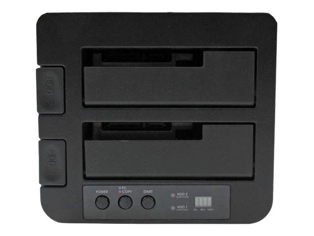 StarTech.com Dual Bay Hard Drive Duplicator, Standalone USB 3.0 (5 Gbps)