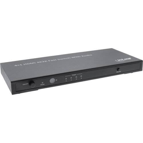 INLINE - HDMI 4K2K Switch - 4-fach - mit Audio