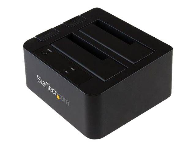 StarTech.com Dual-Bay USB 3.1 to SATA Hard Drive Docking Station, USB 3.1 (10 Gbps)