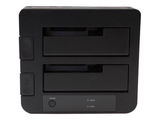 StarTech.com Dual-Bay USB 3.1 to SATA Hard Drive Docking Station, USB 3.1 (10 Gbps)