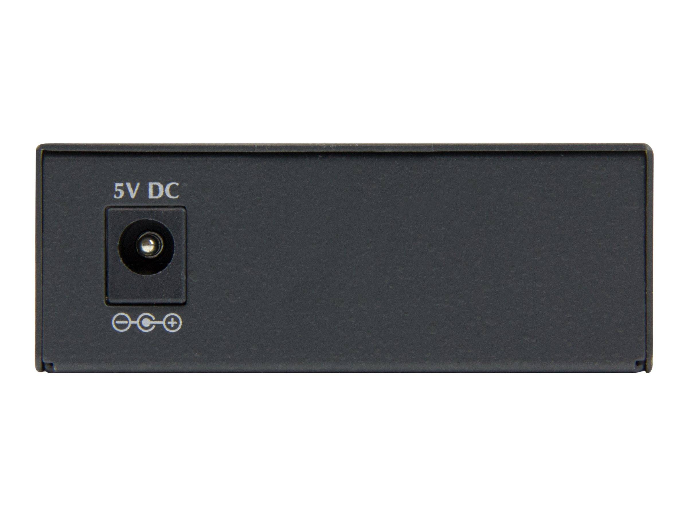 StarTech.com Gigabit Ethernet LWL / Glasfaser Medienkonverter mit SFP - 1000 Mbit/s Multimode Gigabit Ethernet Medienkon
