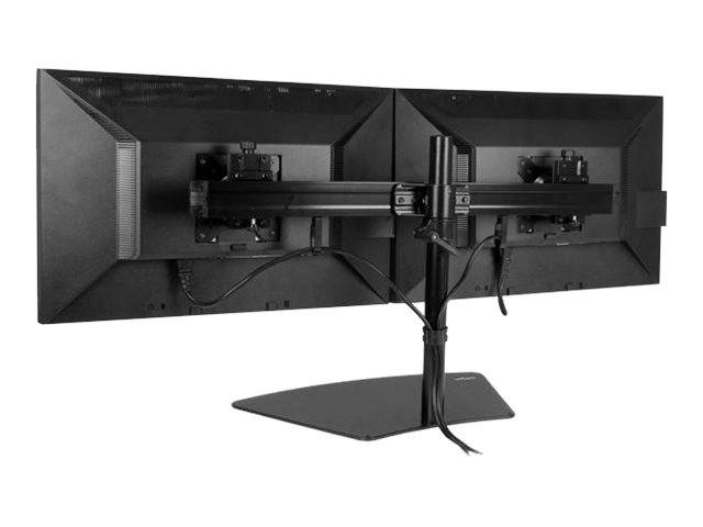 StarTech.com Dual-Monitorhalter - Monitor Halterung für zwei Displays - Aufstellung - für LCD-Display (einstellbarer Arm