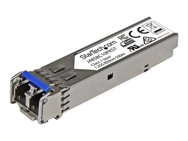 StarTech.com Gigabit LWL SFP Transceiver Modul - HP J4859C kompatibel - SM/MM LC mit DDM - 10km / 550m - 1000Base-LX - 1