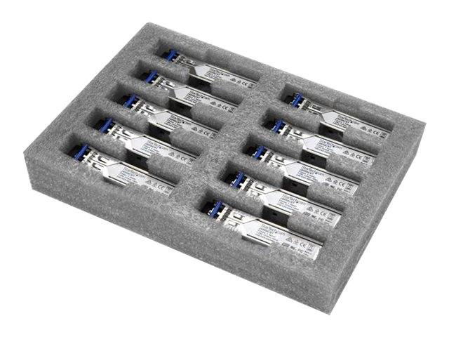 StarTech.com Gigabit LWL SFP Transceiver Modul - HP J4859C kompatibel - SM/MM LC mit DDM - 10km / 550m - 1000Base-LX - 1