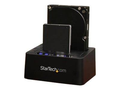 StarTech.com USB 3.1 (10 Gbit/s) Duplizierer Dockingstation für 2,5" & 3,5" SATA SSD/HDD Laufwerke - Clone / Kopierstation bis zu 28GB/min