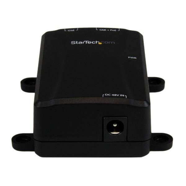 StarTech.com 1 Port Gigabit Power over Ethernet Injektor 48V / 30W