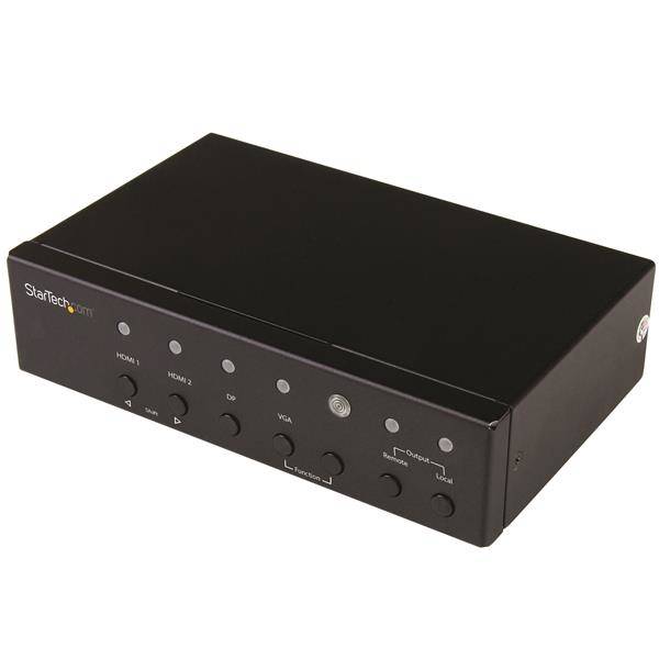 StarTech.com Multi-Input HDBaseT Extender mit eingebautem Switch