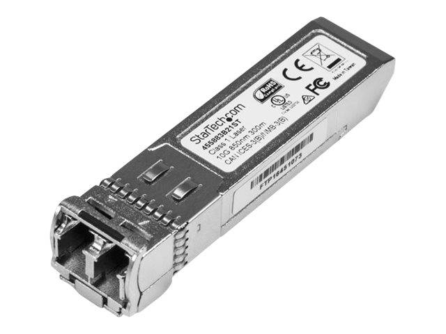 StarTech.com 10 Gigabit LWL SFP+ Transceiver Modul - HP 455883-B21 Kompatibel - MM LC mit DDM - 300m - 10GBase-SR - SFP+