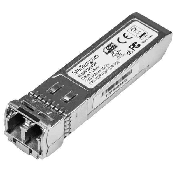 StarTech.com 10 Gigabit LWL SFP+ Transceiver Modul - HP 455883-B21 Kompatibel - MM LC mit DDM - 300m - 10GBase-SR - SFP+