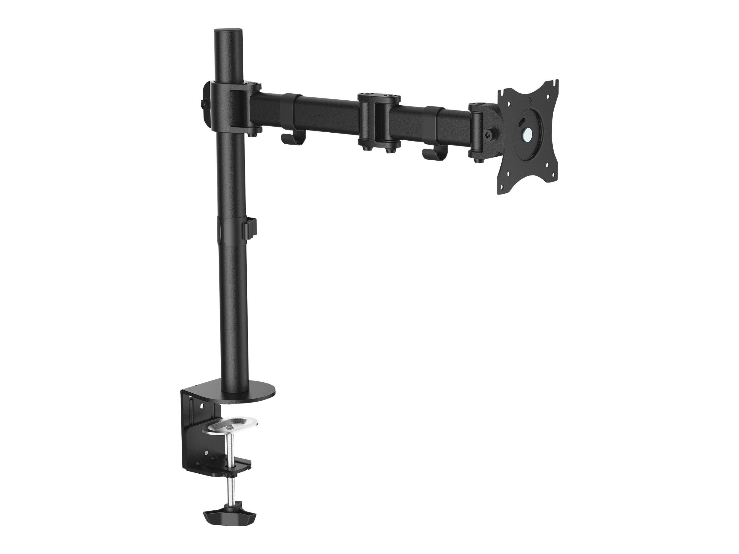 StarTech.com Desk Mount Monitor Arm for up to 34"" VESA Compatible Displays, Articulating Pole Mount with Single Monitor