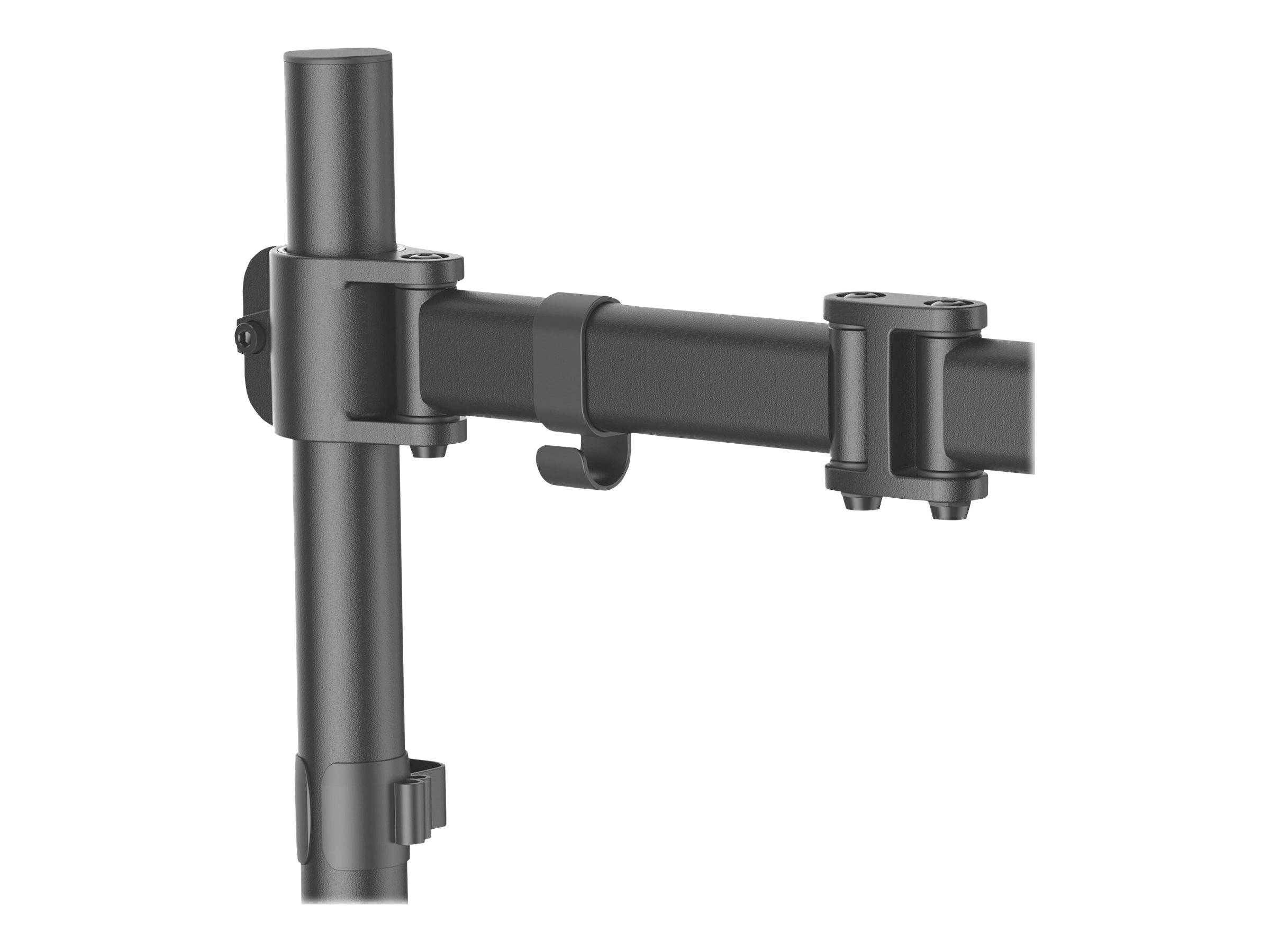 StarTech.com Desk Mount Monitor Arm for up to 34"" VESA Compatible Displays, Articulating Pole Mount with Single Monitor