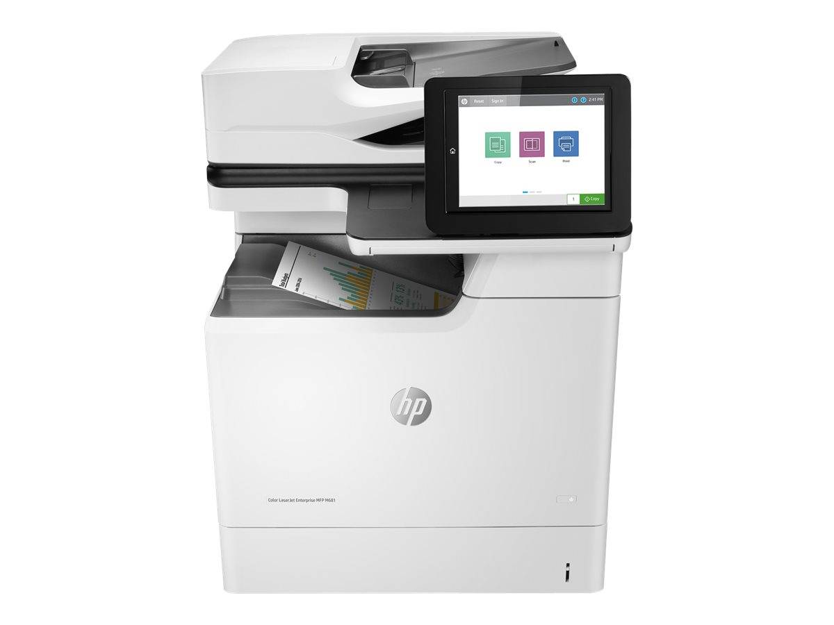 HP LaserJet Enterprise MFP M681dh - Multifunktionsdrucker - Farbe - Laser - 216 x 863 mm (Original)