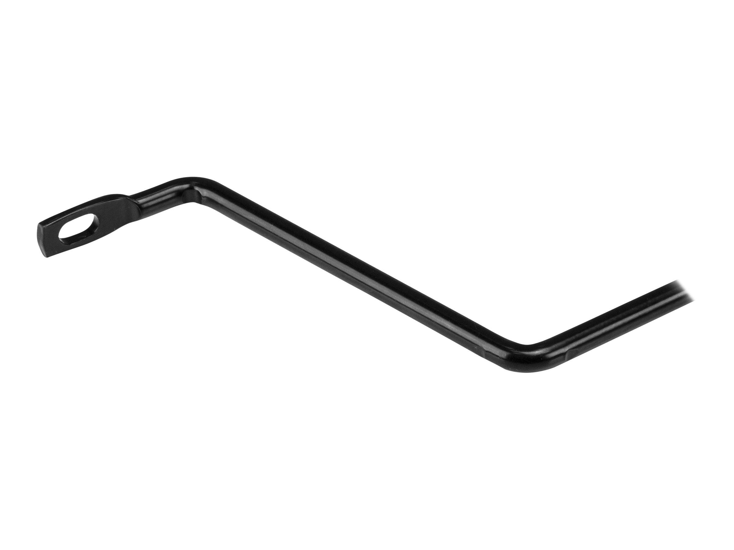 StarTech.com Horizontale Kabelführung mit 10cm Versatz für Racks - 10 Pack - Rack Kabelmanagementführung - 1U (Packung m