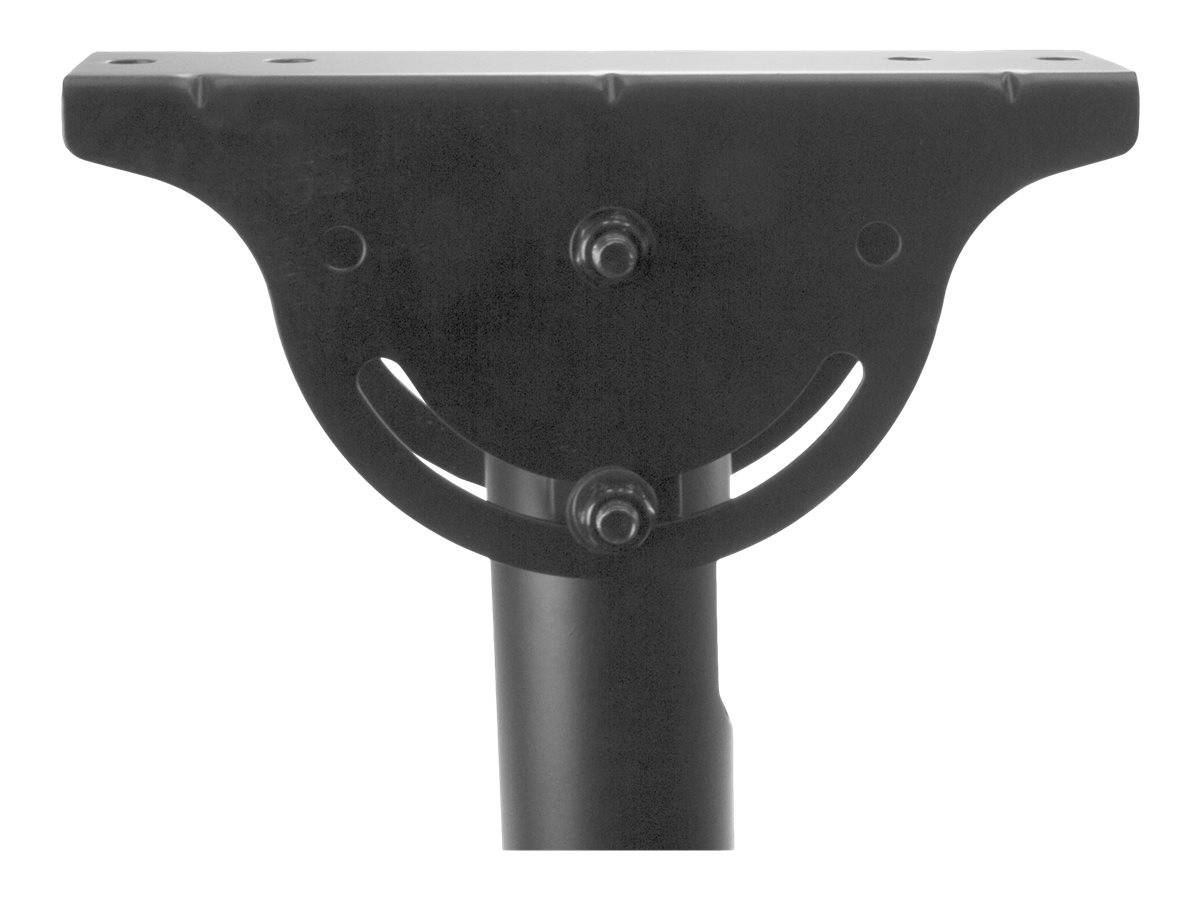 StarTech.com Flachbildschirm Deckenhalterung - für 32 bis 75 LCD, LED oder Plasma TV - schwenkbar für gewölbte Decken -