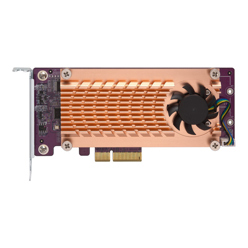 QNAP QM2-2S-220A - Speicher-Controller - SATA Low-Profile - PCIe 2.0 x2 - für QN