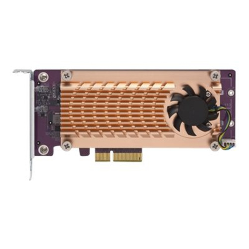 QNAP QM2-2P-244A - Speicher-Controller - PCIe Low-Profile