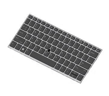 Tastatur mit Hintergrundbeleuchtung für EliteBook 830 G5 - EliteBook 836 G5