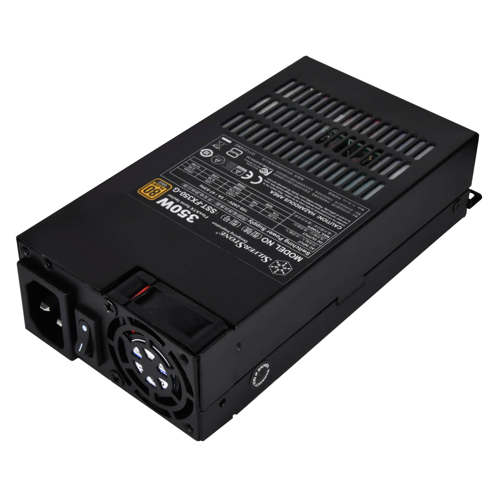 SST-FX350-G 350W 1x PCIe 350 WattPC-Netzteil