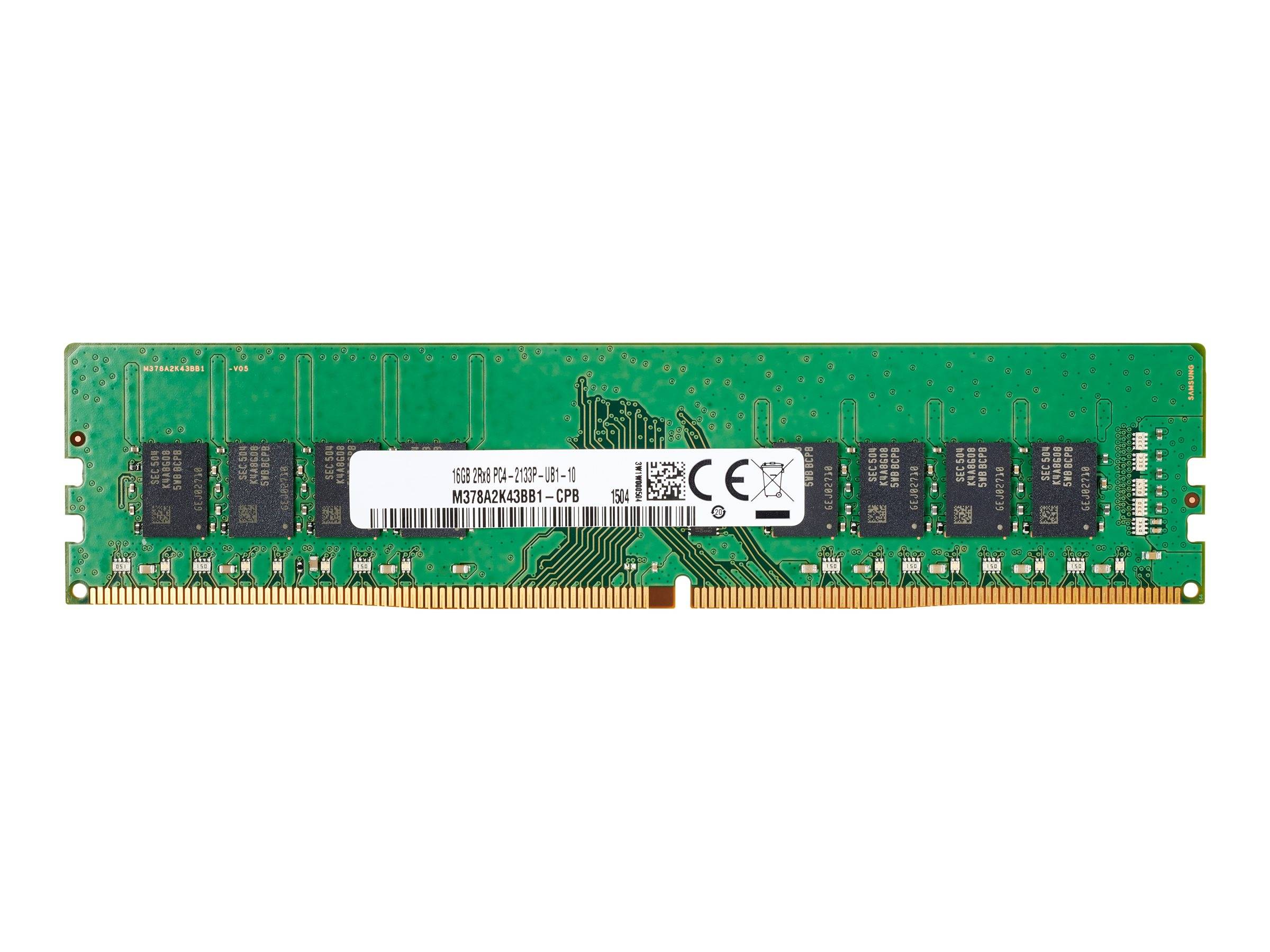 HP - DDR4 - Modul - 16 GB - DIMM 288-PIN - 2666 MHz / PC4-21300