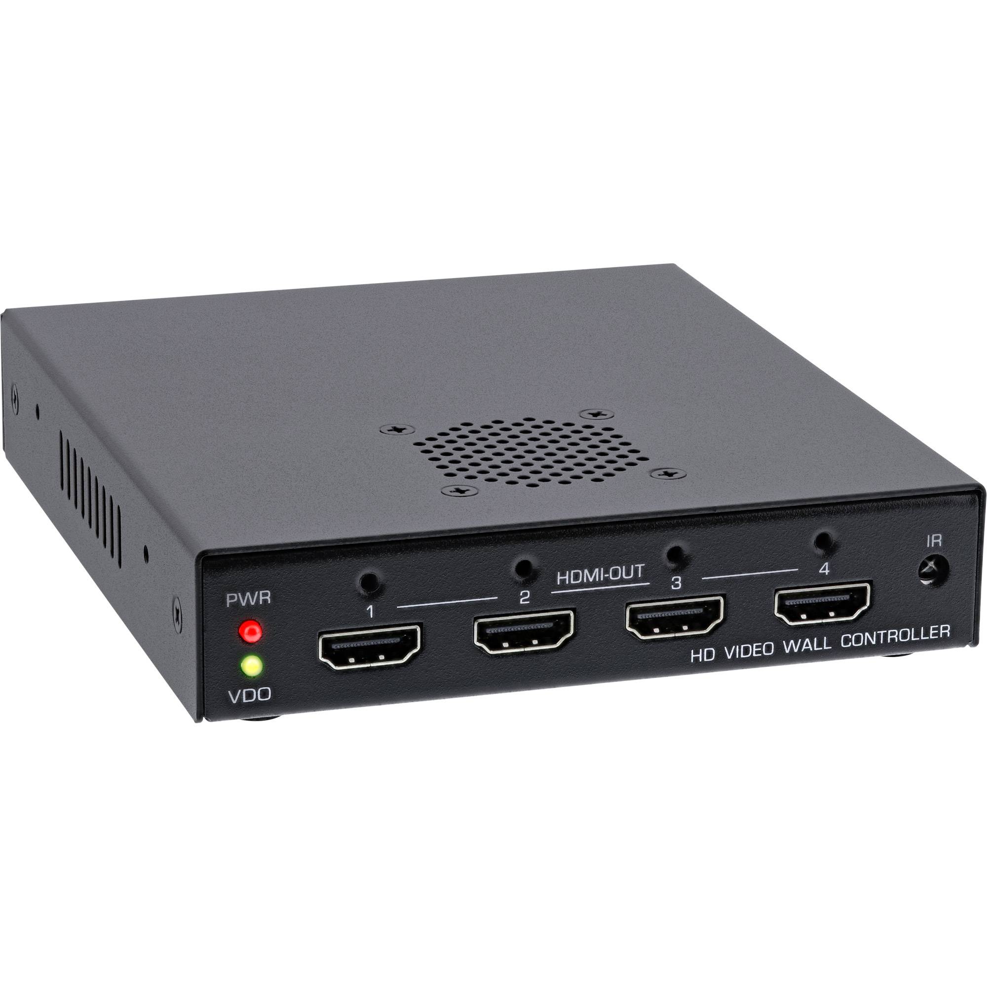 INLINE - HDMI Videowand Verteiler 1 auf 4 - Full-HD