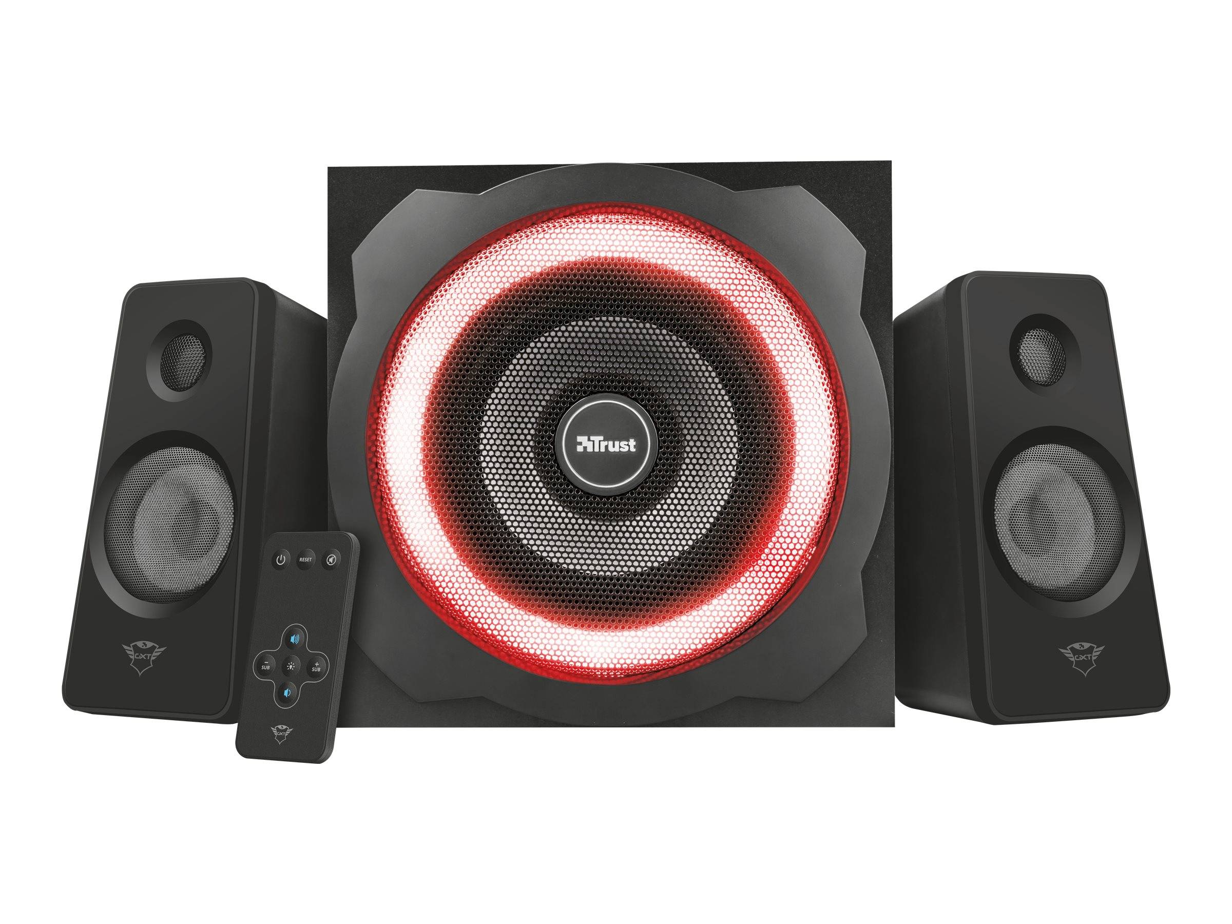 Trust GXT 629 Tytan - Lautsprechersystem - für PC - 2.1-Kanal - 60 Watt (Gesamt)