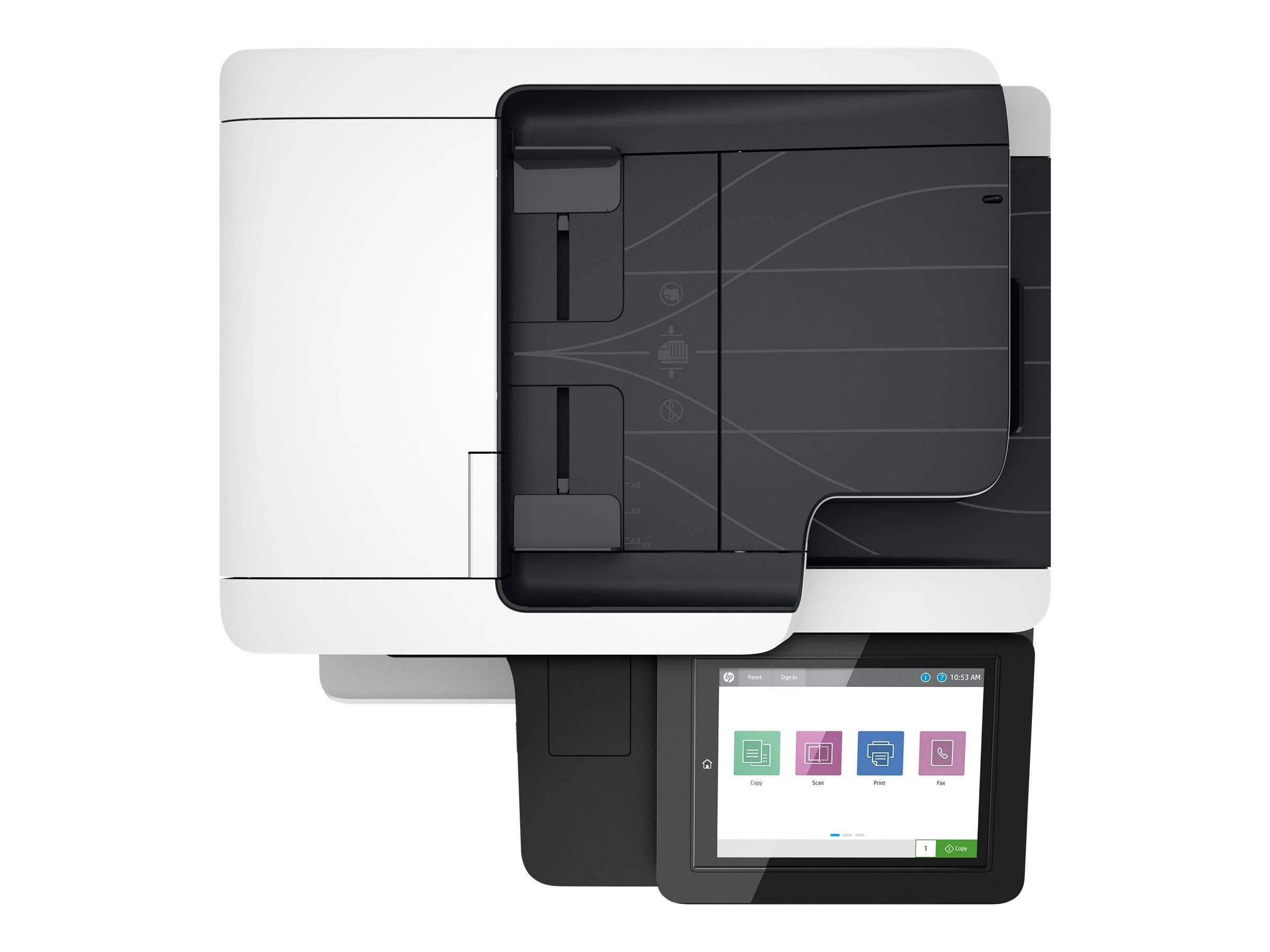 HP LaserJet Enterprise MFP M528f - Multifunktionsdrucker - s/w - Laser - Legal (216 x 356 mm)