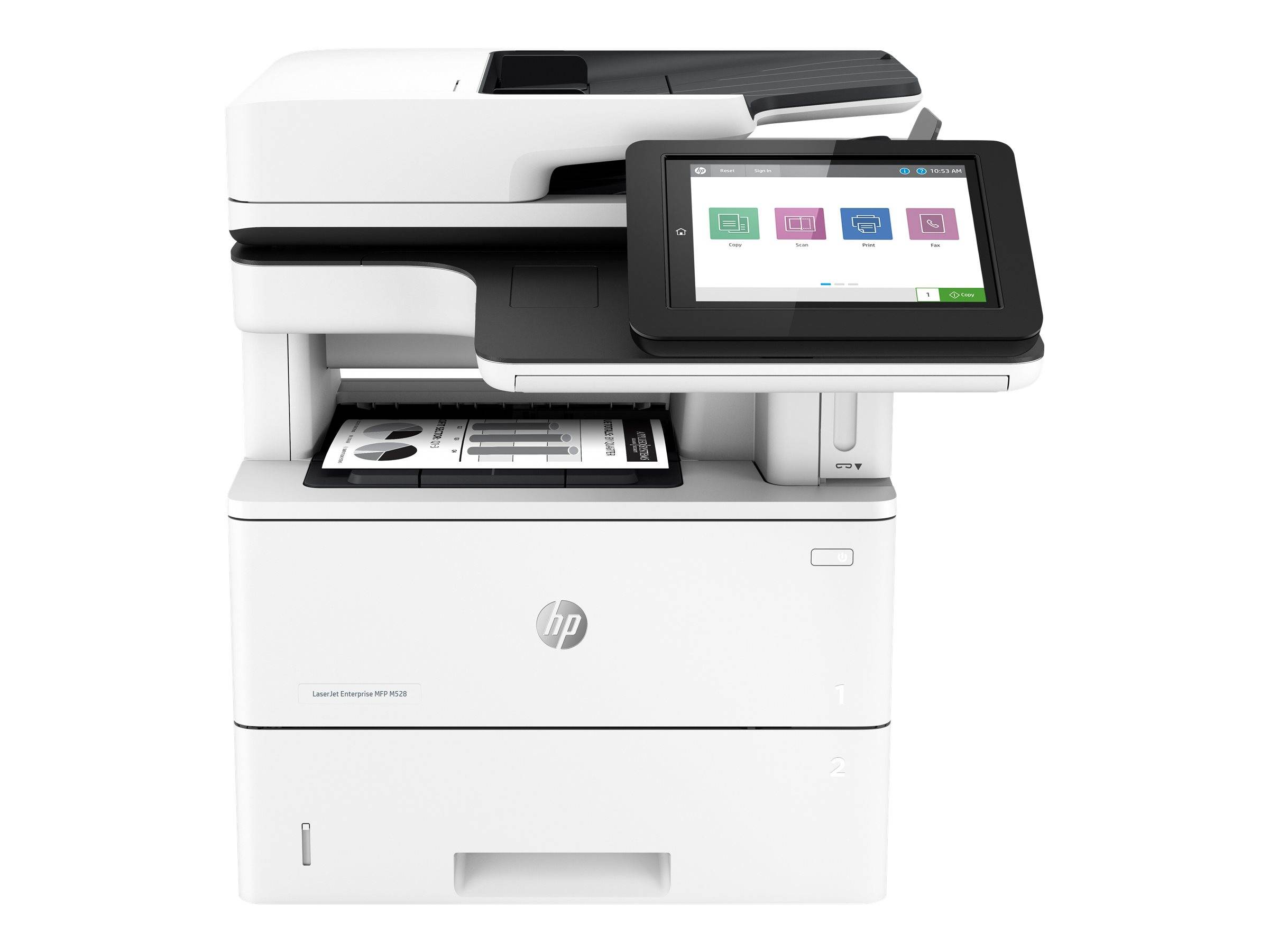HP LaserJet Enterprise MFP M528f - Multifunktionsdrucker - s/w - Laser - Legal (216 x 356 mm)