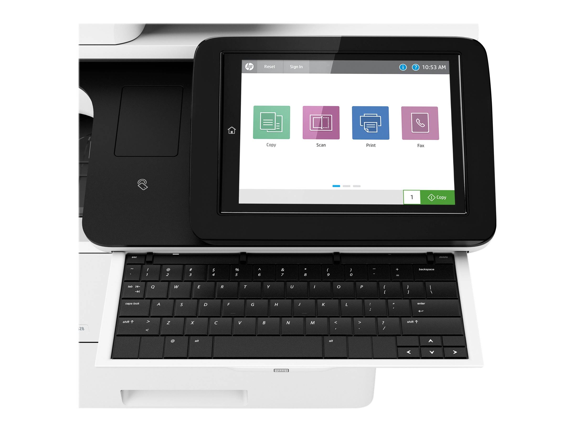HP LaserJet Enterprise Flow MFP M528z - Multifunktionsdrucker - s/w - Laser - Legal (216 x 356 mm)/