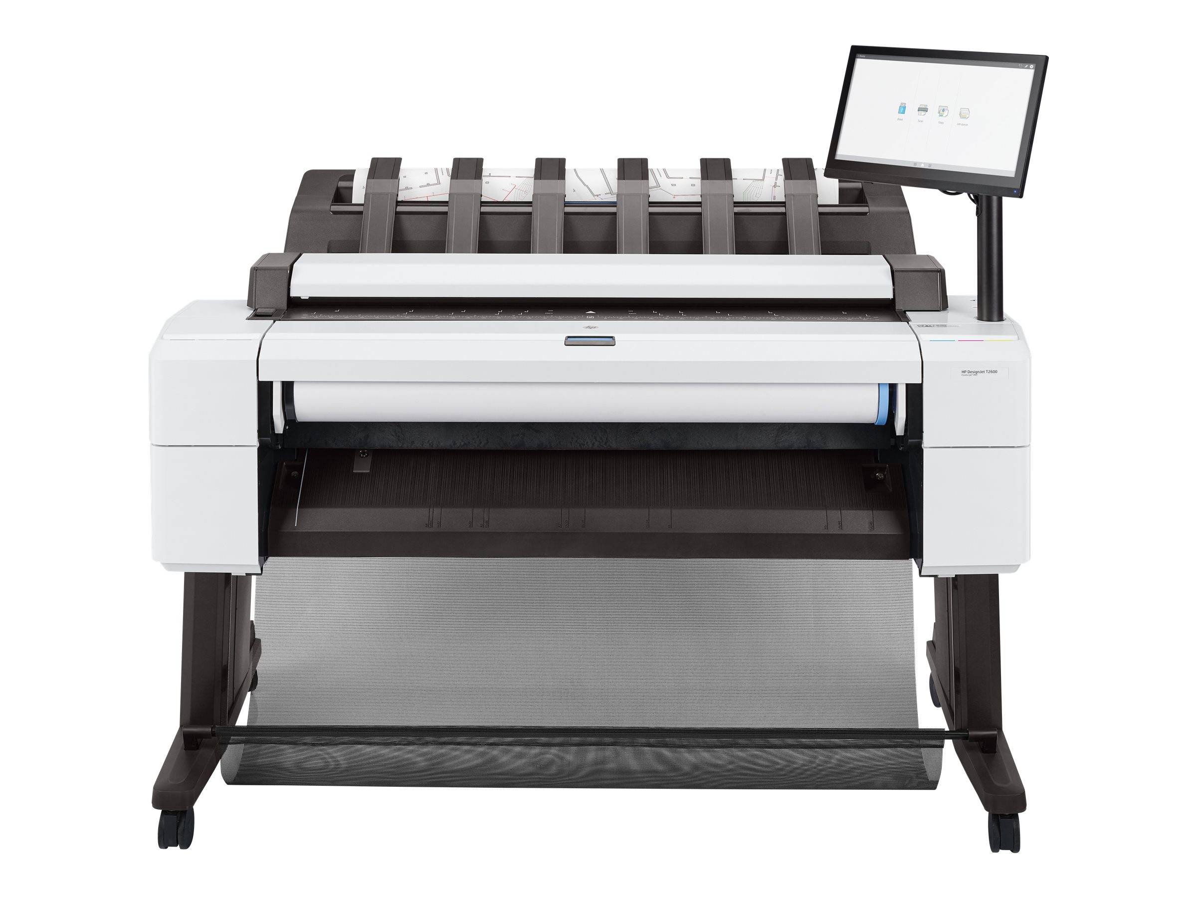 HP DesignJet T2600 PostScript - 914 mm (36"") Multifunktionsdrucker - Farbe - Tintenstrahl - 914 x 8000 mm, 610 x 15000 m