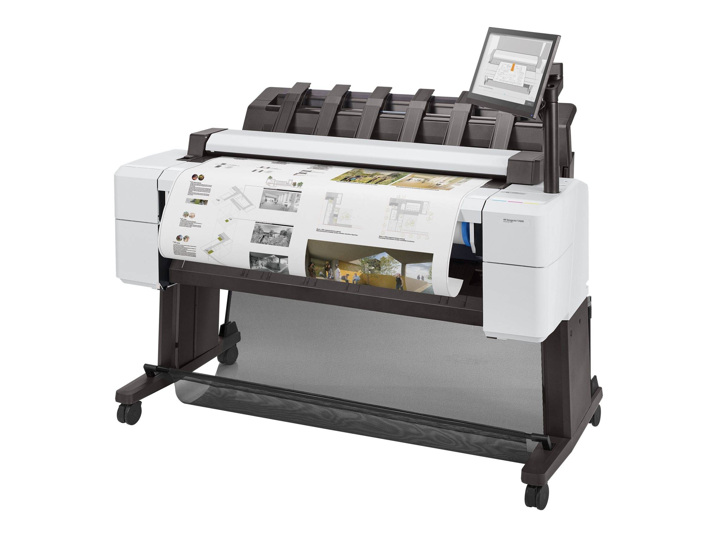 HP DesignJet T2600 PostScript - 914 mm (36"") Multifunktionsdrucker - Farbe - Tintenstrahl - 914 x 8000 mm, 610 x 15000 m