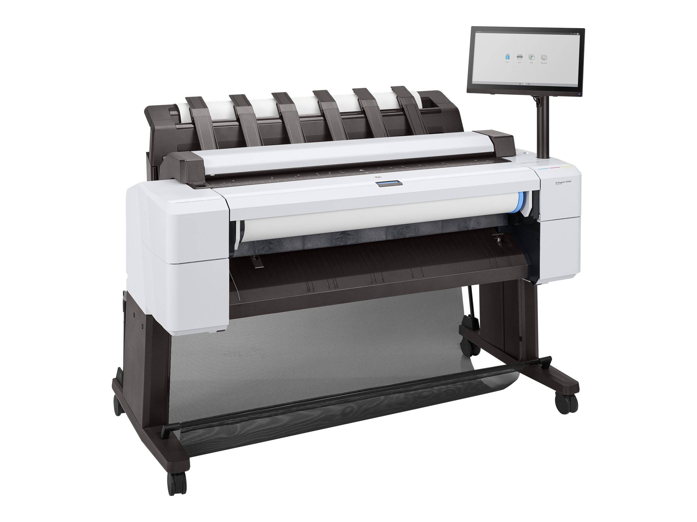 HP DesignJet T2600 PostScript - 914 mm (36"") Multifunktionsdrucker - Farbe - Tintenstrahl - 914 x 8000 mm, 610 x 15000 m