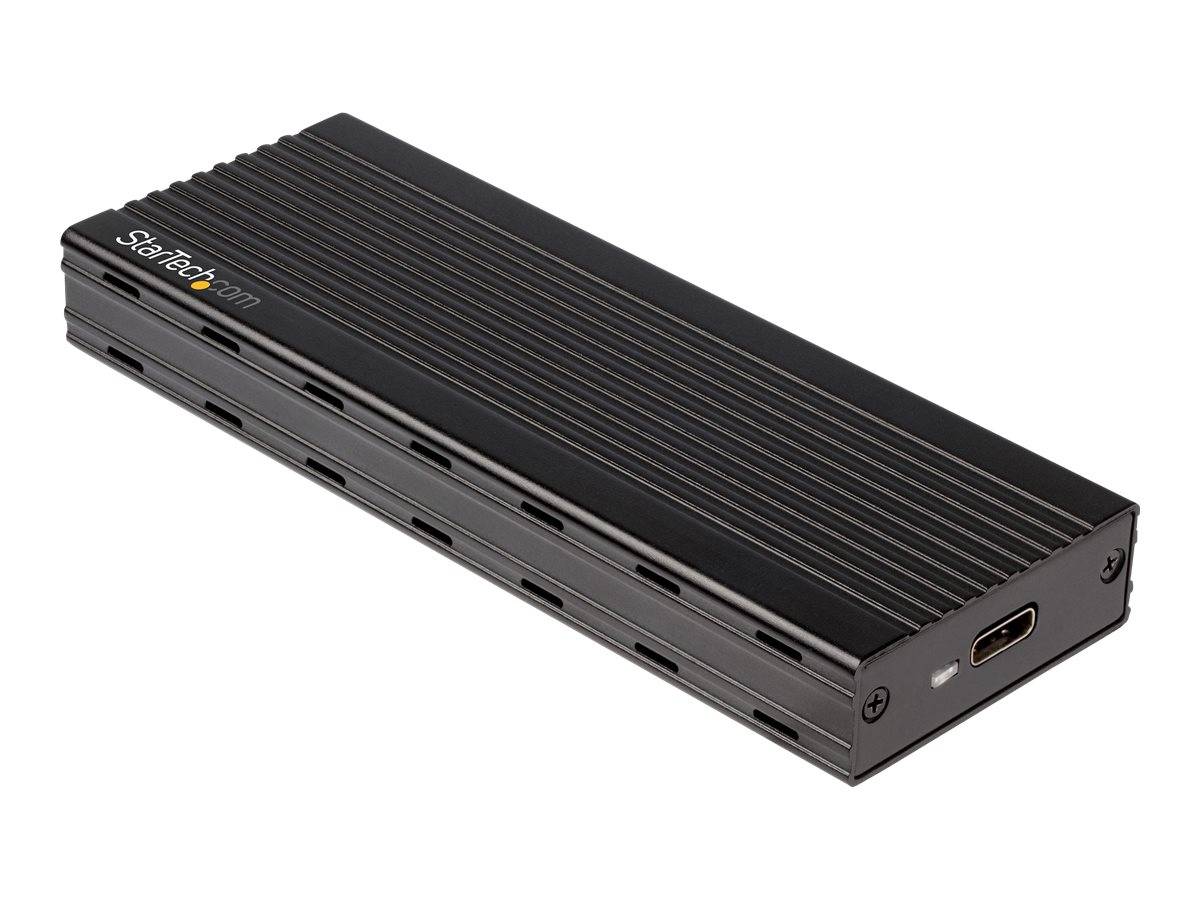 StarTech.com USB-C (10Gbps) to M.2 NVMe SSD Enclosure - Portable M.2 PCIe Aluminum Case - 1GB/s Read & Write - Mac & PC - Speichergehäuse - M.2 -