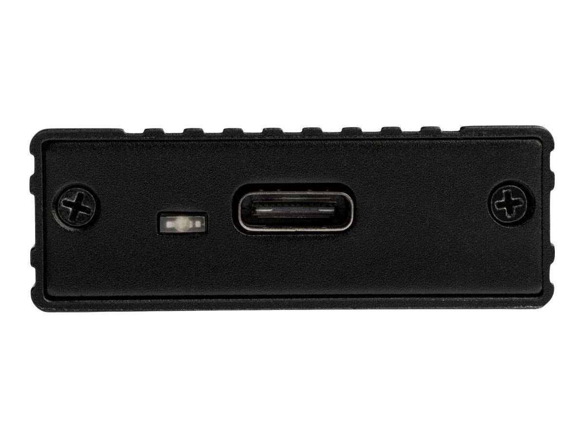 StarTech.com USB-C (10Gbps) to M.2 NVMe SSD Enclosure - Portable M.2 PCIe Aluminum Case - 1GB/s Read & Write - Mac & PC - Speichergehäuse - M.2 -