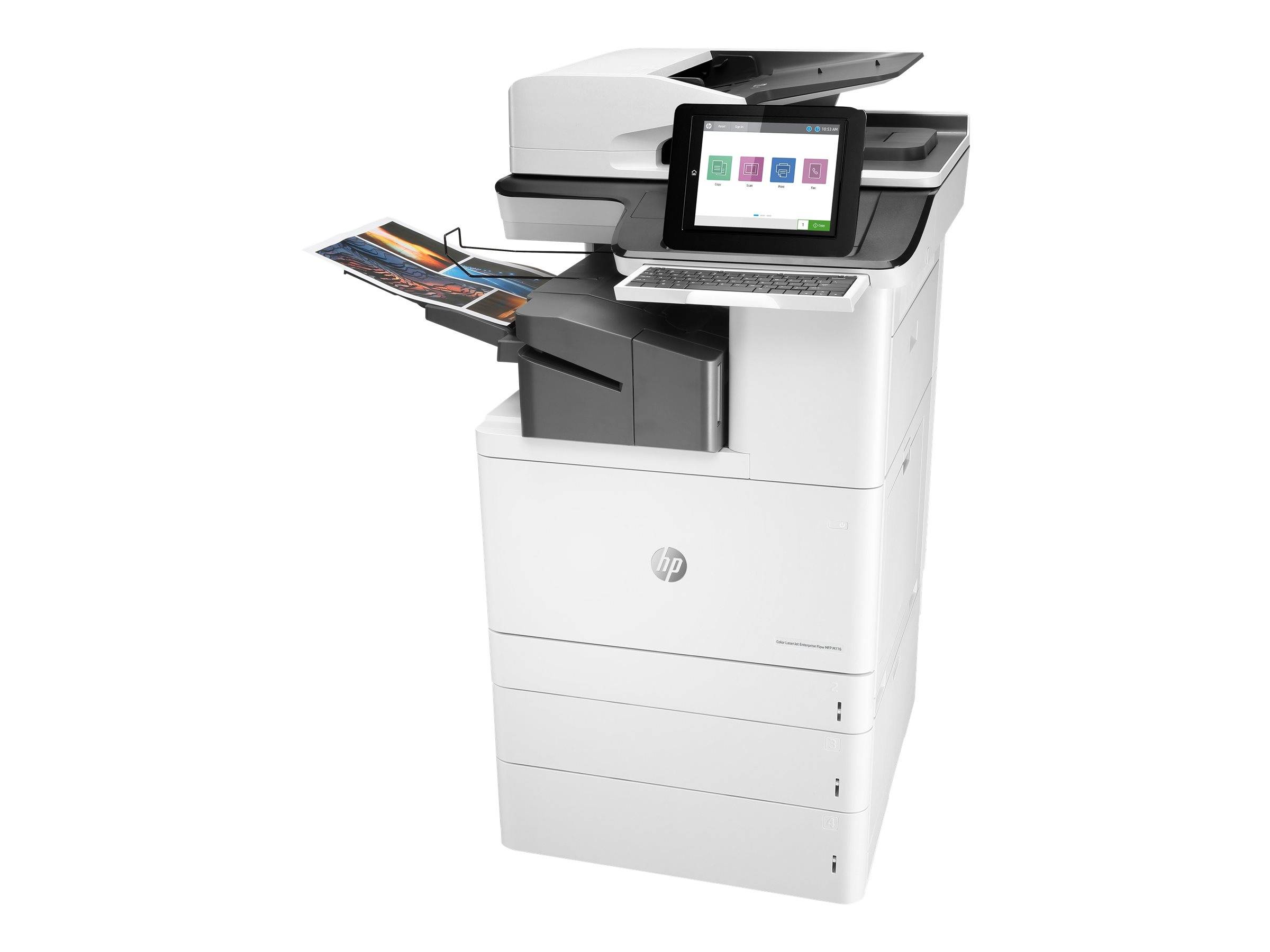 HP LaserJet Enterprise Flow MFP M776zs - Multifunktionsdrucker - Farbe - Laser - 297 x 864 mm (Original)