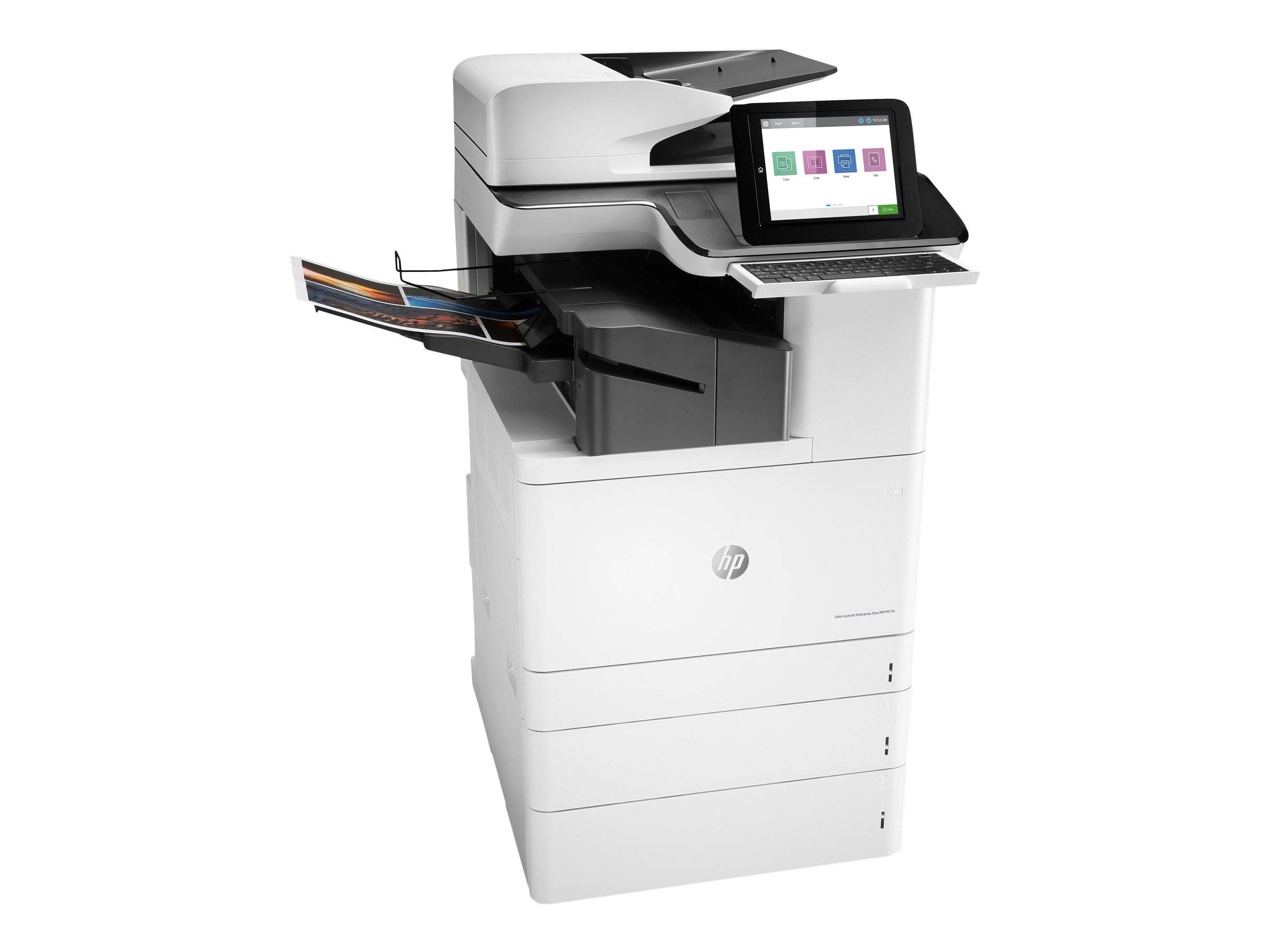 HP LaserJet Enterprise Flow MFP M776zs - Multifunktionsdrucker - Farbe - Laser - 297 x 864 mm (Original)