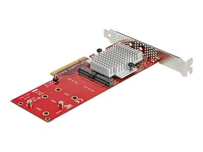 StarTech.com Dual M.2 PCIe SSD Adapter Karte - x8 / x16 Dual NVMe oder AHCI M.2 SSD zu PCI Express 3.0 - M.2 NGFF PCIe (