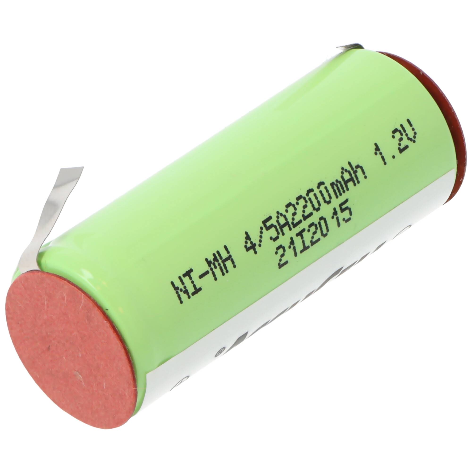 Akku NiMH 4/5A, 43x17mm passend für elektrische Zahnbürsten der Braun Oral-B Triumph Serie (bitte Maße 43x17mm prüfen)