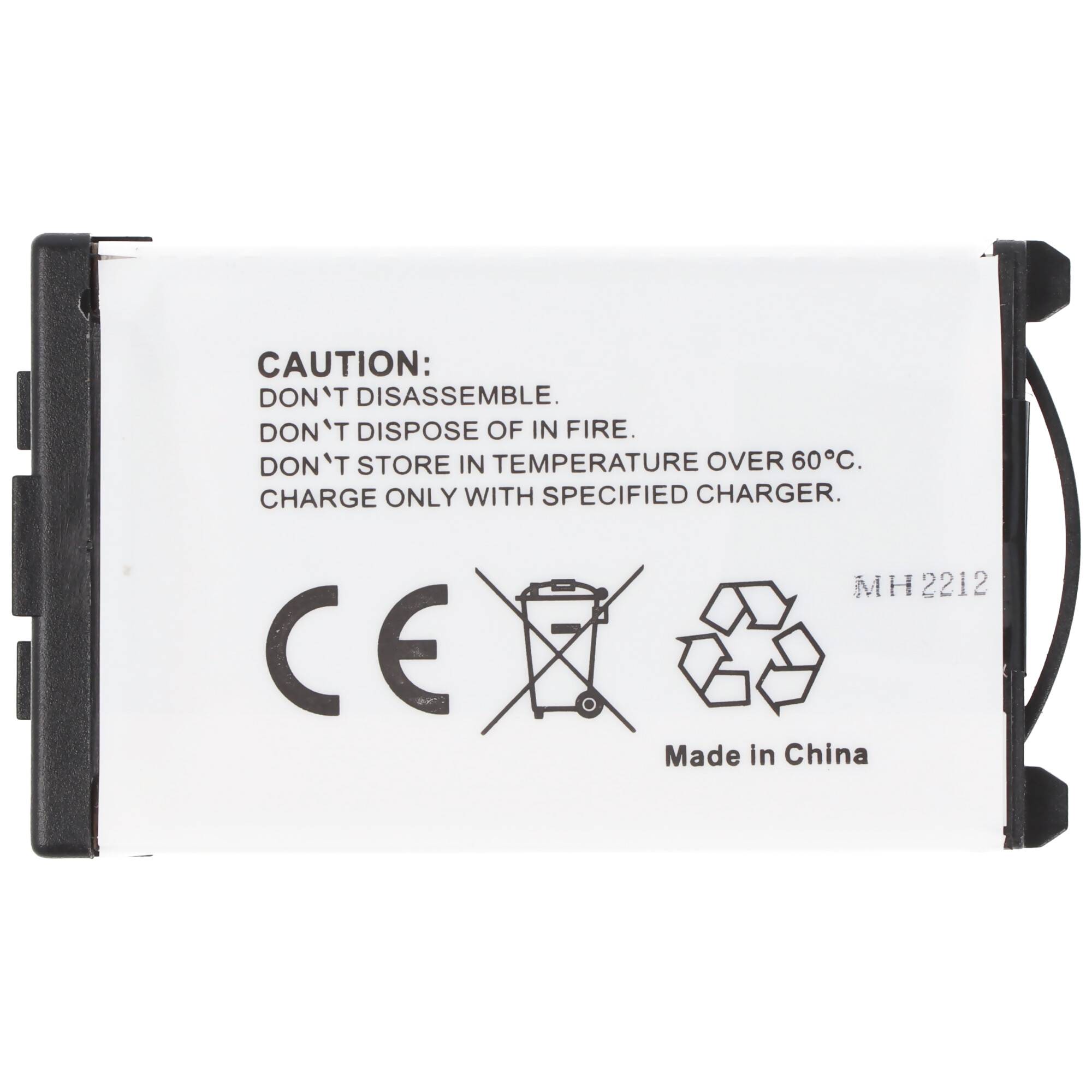 Akku passend für Aastra Typ A600ST1, 23-001059-00, 23-001080-00, DK512009 3,7 Volt 800mAh